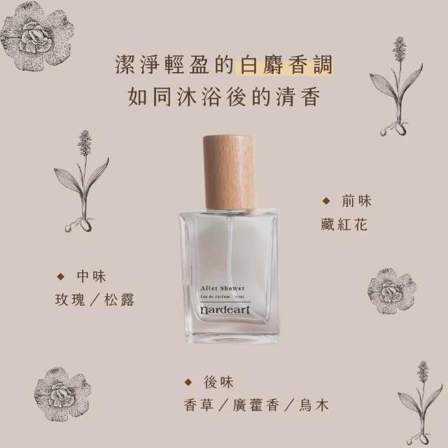 【nardeart】淡香精 30ml 官方直營 1入(多款任選/香水禮盒/禮物/木質調/白麝香/花果香/送禮)