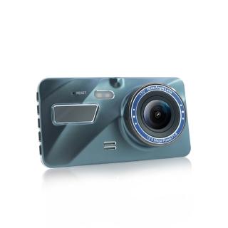 【JINPEI 錦沛】1080P Full HD 4吋全觸控 前後雙錄 行車記錄器 贈64GB(無記憶卡)