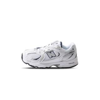 【NEW BALANCE】童鞋 小童 白銀色 緩震 彈性鞋帶 運動 休閒鞋 IZ530SB1
