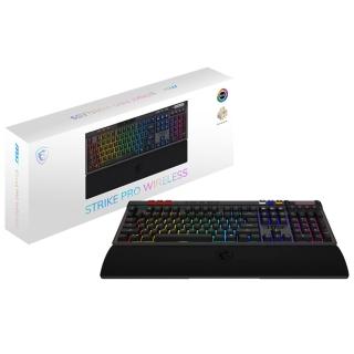 【MSI 微星】STRIKE PRO WIRELESS 無線三模靜音機械鍵盤