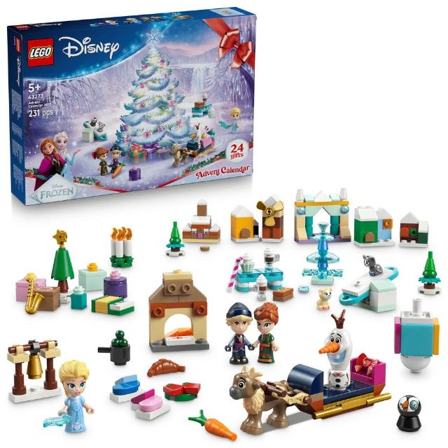 【LEGO 樂高】2025年驚喜月曆_IP系列款(聖誕節 禮物 交換禮物 倒數月曆 聖誕禮物)S