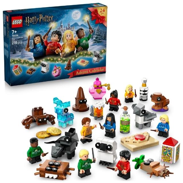 【LEGO 樂高】2025年驚喜月曆_IP系列款(聖誕節 禮物 交換禮物 倒數月曆 聖誕禮物)S