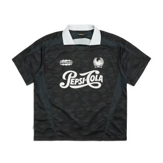 【Mark Gonzales】男女同款 MG X Pepsi 球衣-黑色(百事可樂聯名)