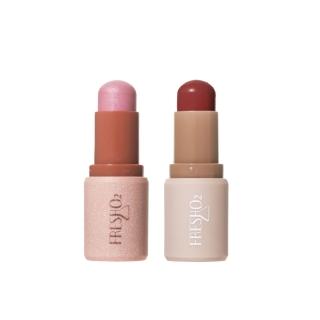 【FreshO2】氣色小麥棒任選2入組(Molly莫莉代言推薦 腮紅口紅唇膏 眼彩唇頰彩多用)