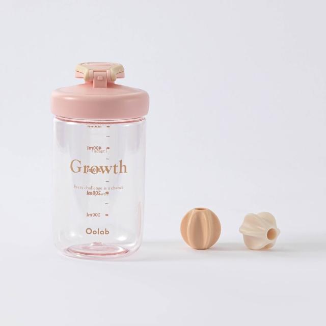 【Oolab 良杯製所】律動蛋白搖搖杯 500ml(防漏/乳清蛋白/搖搖杯/7色任選/攪拌球)