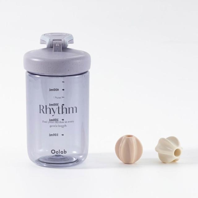 【Oolab 良杯製所】律動蛋白搖搖杯 500ml(防漏/乳清蛋白/搖搖杯/7色任選/攪拌球)