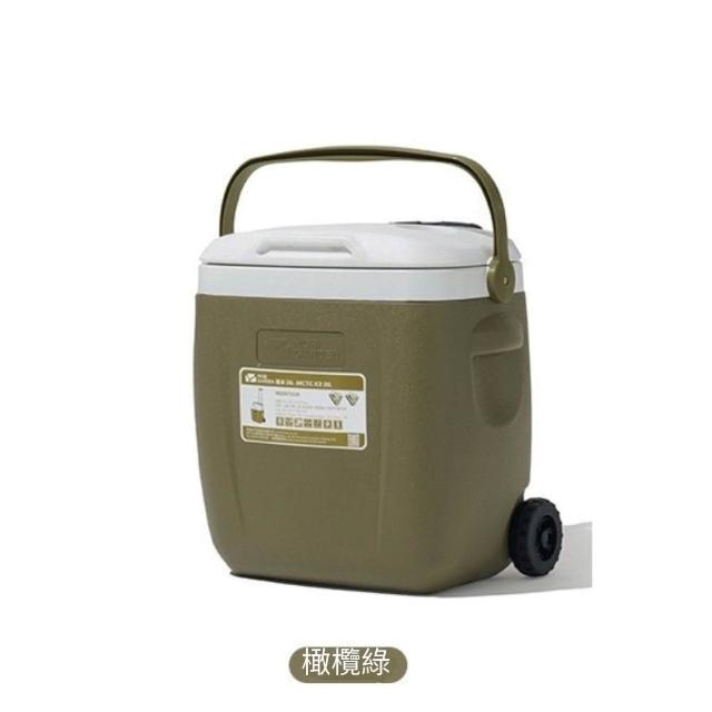 牧高笛手拉野餐冰桶26公升露營冰箱保溫箱手提設計最高可達72小時保溫食物冰塊保冷箱(冰桶   保溫箱)