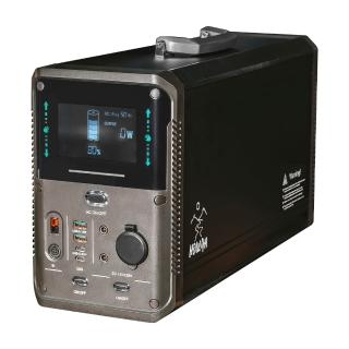 【恏野 Howya Outdoor】恏能行動電源 HP 1200-K 1200W/1274Wh(露營車宿 大容量 磷酸鐵鋰 移動儲能充電)