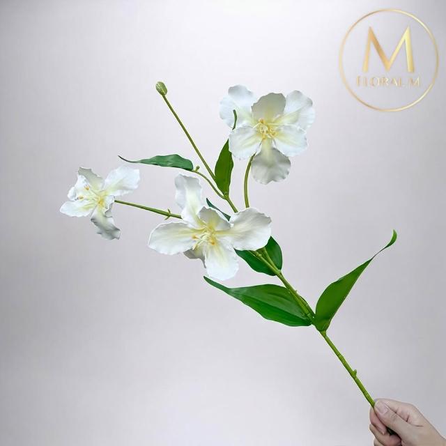 【Floral M】莫內花園愛麗絲鳶尾花仿真花花材1入組(人造花/仿真花/假花/花藝DIY/裝飾花材)