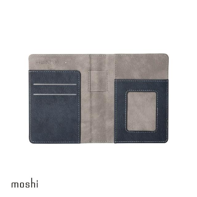 【moshi】定位護照夾 (RFID防盜/支援MagSafe充電)