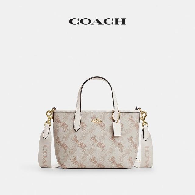 【COACH】蔻馳官方直營 CITY 馬車圖案/經典Logo迷你托特包 托特手袋 斜背包 手提包-多色任選(CCO38/CW032)