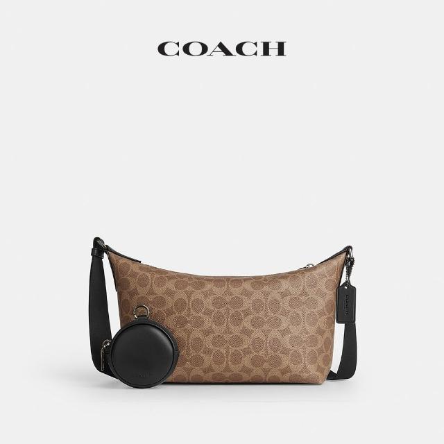 【COACH】蔻馳官方直營 附手拿包小號FINN斜背手袋 斜背包 側背包 斜挎包-多色任選(CCG20/CCG21/CDB63)