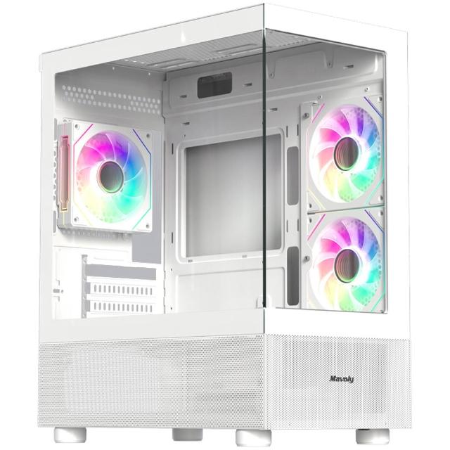 【微星平台】I7二十核 RTX 5060Ti 16G {銀河冰爆}WIFI電競電腦(I7-14700/B760/16G D5/1TB/魔物適用)