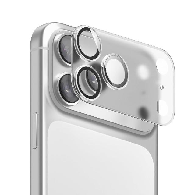 【Elago】iPhone 17/Air/Pro/Pro Max 全覆蓋抗反射9H玻璃鏡頭保護貼(全覆式 整片式 一片式)