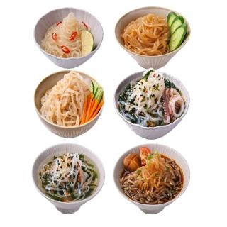 【一日三鮮】低醣蒟蒻麵自由選5包組 六種口味任選(每包約161g-194g)