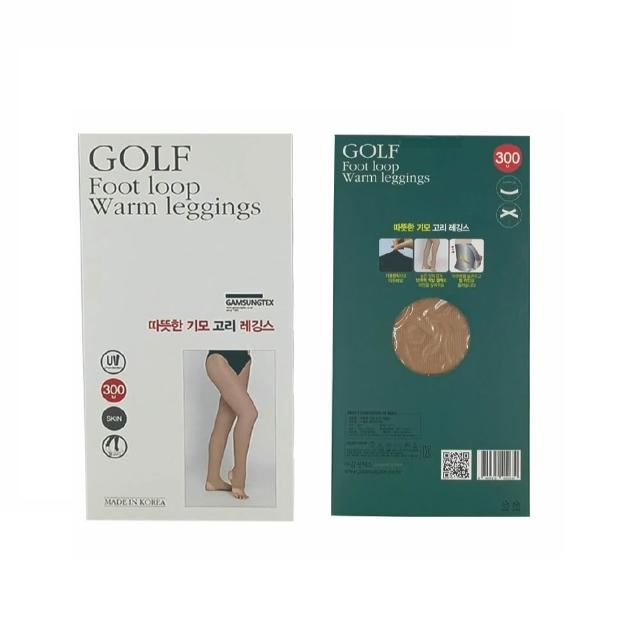 【amica】韓國GAMSUNGTEX 300D高爾夫踩腳褲襪(正韓褲襪 高爾夫球褲襪 踩腳褲襪 防曬褲襪 抗UV褲襪)