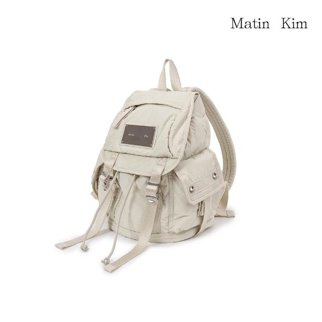 【MATIN KIM】官方旗艦 多口袋實用小型後背包(多款任選)