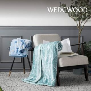 【WEDGWOOD】超細纖維印花 單層單人毯(毛毯任選)