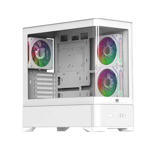 【華碩平台】I3 四核 RTX 5070 {靖奇神殿V}WIFI電競機(I3-14100F/B760/32G D4/1TB)