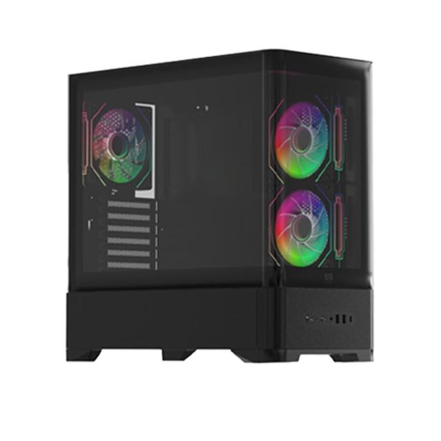 【華碩平台】I3 四核 RTX 5070 {靖奇神殿V}WIFI電競機(I3-14100F/B760/32G D4/1TB)