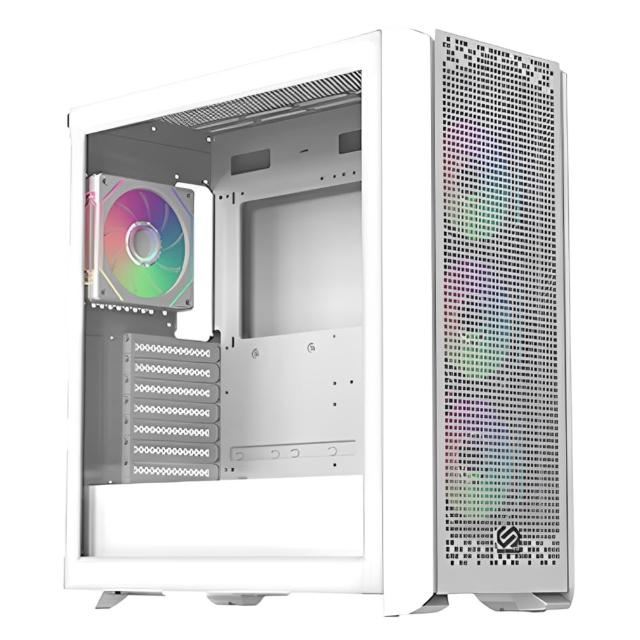 【華碩平台】I3 四核 RTX 5070 {靖奇神殿V}WIFI電競機(I3-14100F/B760/32G D4/1TB)