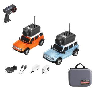 【瑪琍歐】1:64迷你遙控車 附攝影機與拖車/6406-C(遙控車 APP有拍照、攝像、VR功能)