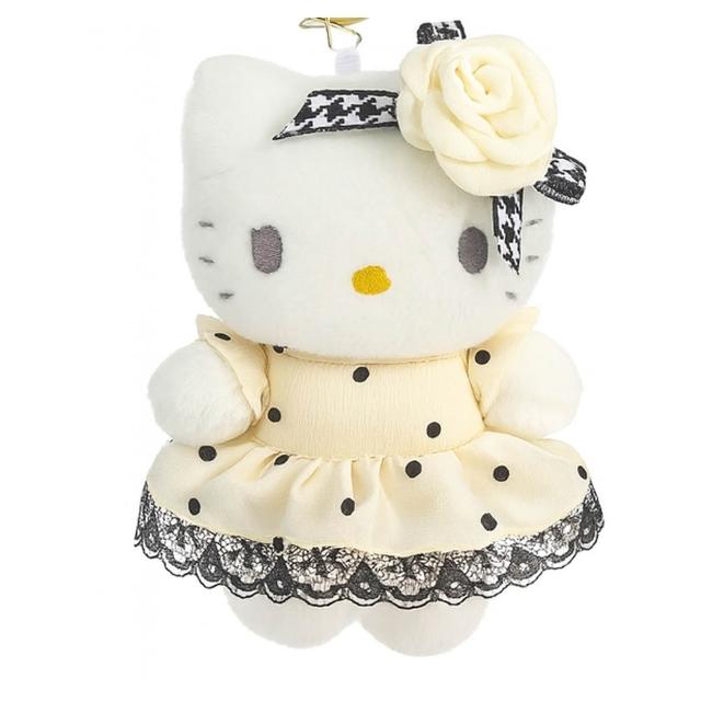 【SANRIO 三麗鷗】Hello Kitty全系列名牌包吊飾 高級名媛風小香風凱蒂貓鑰匙圈(閨蜜女友生 