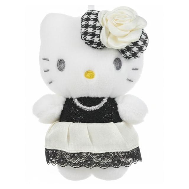【SANRIO 三麗鷗】Hello Kitty全系列名牌包吊飾 高級名媛風小香風凱蒂貓鑰匙圈(閨蜜女友生 