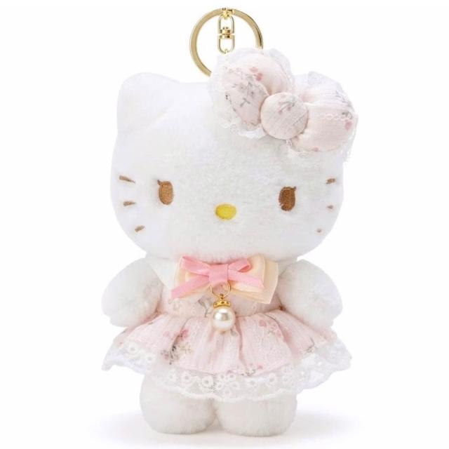 【SANRIO 三麗鷗】Hello Kitty全系列名牌包吊飾 高級名媛風小香風凱蒂貓鑰匙圈(閨蜜女友生 