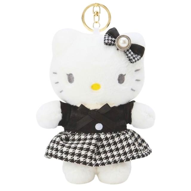 【SANRIO 三麗鷗】Hello Kitty全系列名牌包吊飾 高級名媛風小香風凱蒂貓鑰匙圈(閨蜜女友生 