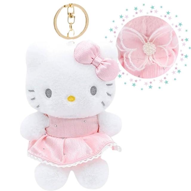 【SANRIO 三麗鷗】Hello Kitty全系列名牌包吊飾 高級名媛風小香風凱蒂貓鑰匙圈(閨蜜女友生 