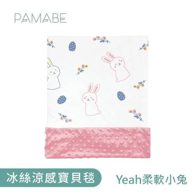【PAMABE】冰絲涼感寶貝毯-110*75cm(嬰兒用品/嬰兒毛毯/禮盒/彌月禮盒/毯子/四季毯/寶寶毯/嬰兒毯)
