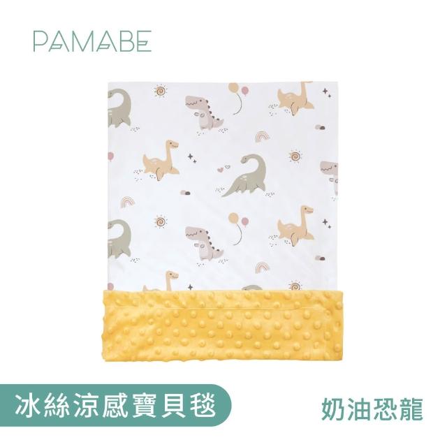 【PAMABE】冰絲涼感寶貝毯-110*75cm(嬰兒用品/嬰兒毛毯/禮盒/彌月禮盒/毯子/四季毯/寶寶毯/嬰兒毯)