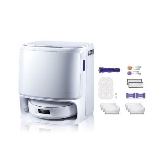 【Narwal】雲鯨《 白鯨晶 》｜Freo Z10｜仿生手智能掃拖機器人(8N下壓外旋拖地／熱水洗烘／認證級0纏繞)