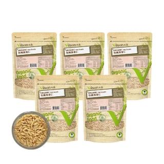 【Vilson 米森】有機燕麥仁450g-5入組(MOMO獨家組合)