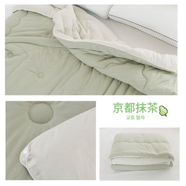 【Sleep Peacefully 寢室安居】韓系石墨烯CBD針織Q軟棉花糖舒眠水洗被-雙人2.5kg(多款任選/四季被/針織被)