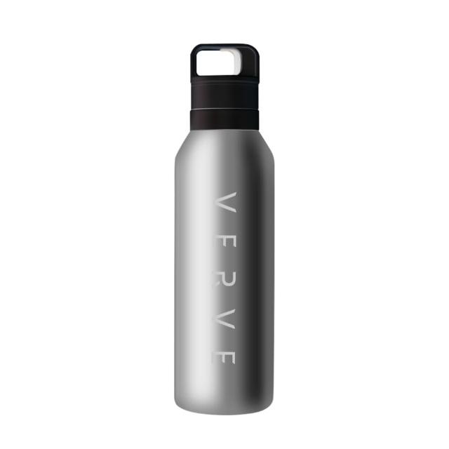 【WOKY 沃廚】VERVE聯名_純鈦零秒瓶780ml(鈦杯/保溫瓶/保溫杯/運動水壺)
