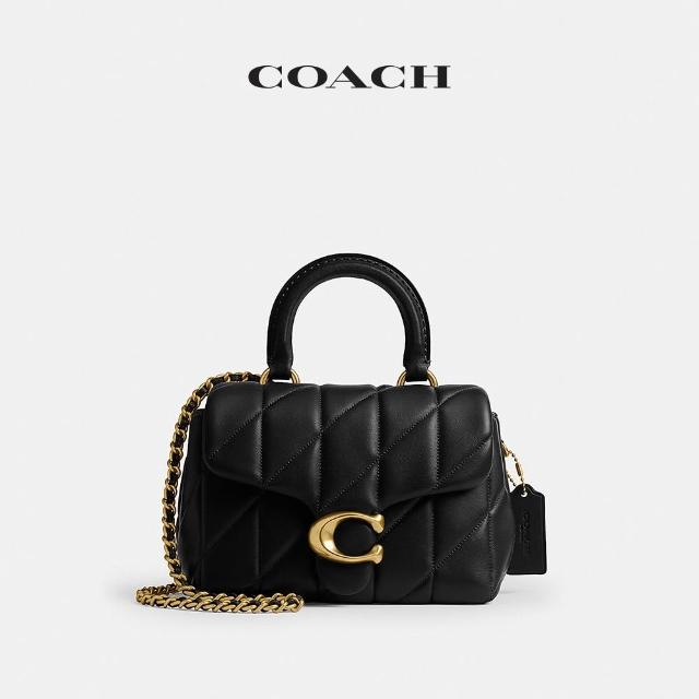 【COACH】蔻馳官方直營 TABBY 絎縫裝飾頂部手提把手袋 斜背包 側背包 手提包-多色任選(CCC12/CDC34)