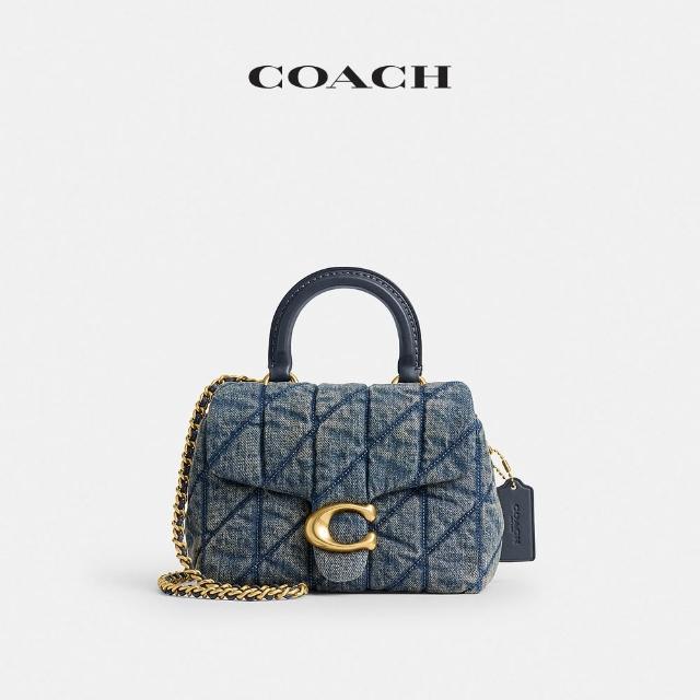 【COACH】蔻馳官方直營 TABBY 絎縫裝飾頂部手提把手袋 斜背包 側背包 手提包-多色任選(CCC12/CDC34)