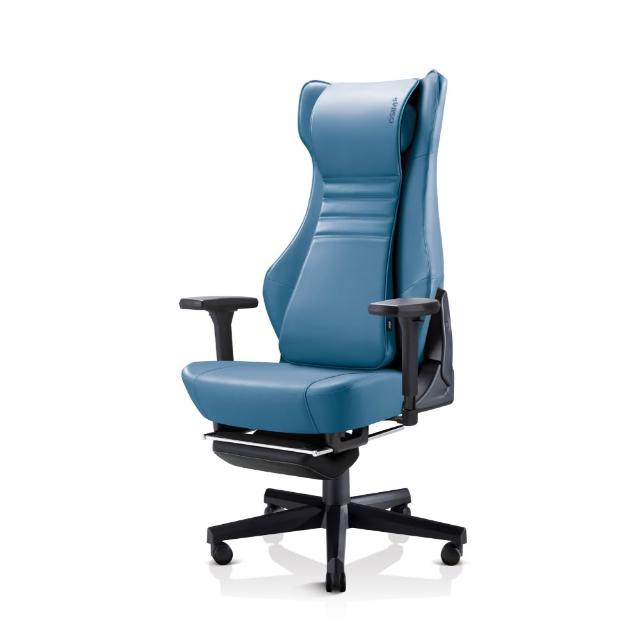 【OSIM】天王工學椅 OS-8245 星藍/拿鐵(按摩椅 人體工學按摩椅 工學椅 電腦椅 辦公椅 電競椅)