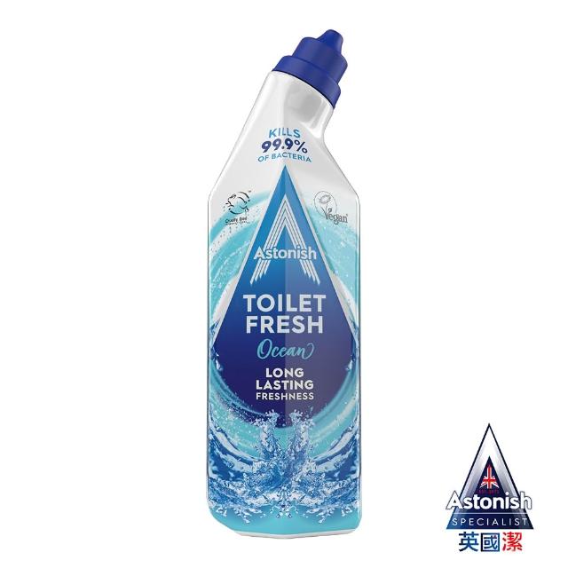 【Astonish 英國潔】馬桶潔淨凝膠香味可選(750mlx3)水垢 皂垢 馬桶清潔