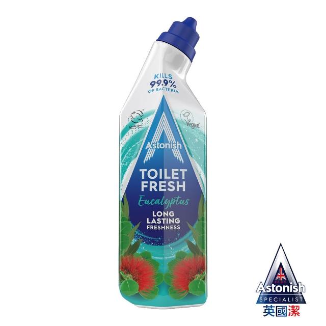 【Astonish 英國潔】馬桶潔淨凝膠香味可選(750mlx3)水垢 皂垢 馬桶清潔