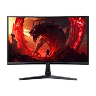 【Acer 宏碁】ED240Q W0 24型 FHD 16:9 240Hz 曲面高刷新電競螢幕(可傾斜/內建喇叭/1ms/VA)