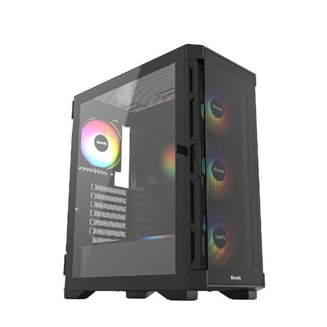 【微星平台】I5 十核 RTX 5060 {魔陰神龍VI}電競機(I5-14400F/H610/32G D4/2TB)