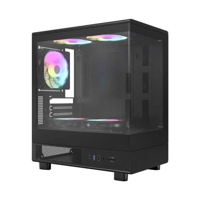 【技嘉平台】U5十核GeForce RTX5070 Win11{玻璃之火3W}電競電腦(U5 225/B860/32G D5/1TB_M.2/WIFI)