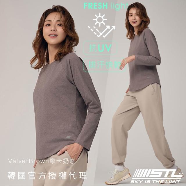 【STL】現貨 韓國瑜伽 FRESH light Basic 抗UV防曬 基本款 微合身 連肩袖 女 運動 長袖(多色)