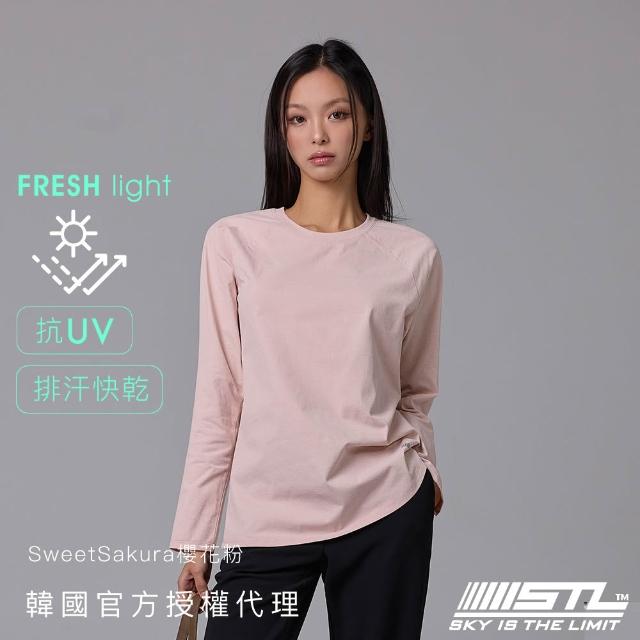 【STL】現貨 韓國瑜伽 FRESH light Basic 抗UV防曬 基本款 微合身 連肩袖 女 運動 長袖(多色)