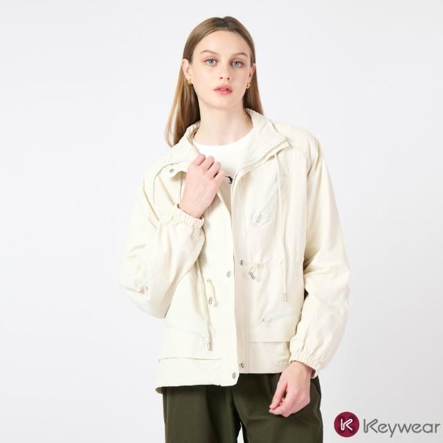 【KeyWear 奇威名品】都會詩篇-網路獨家復古皮衣/機能立領風衣外套(2款任選)