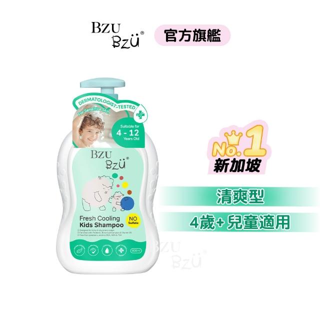【BZU BZU】兒童洗髮精 600ml*3入(絲滑柔順 /清爽控油 任選)