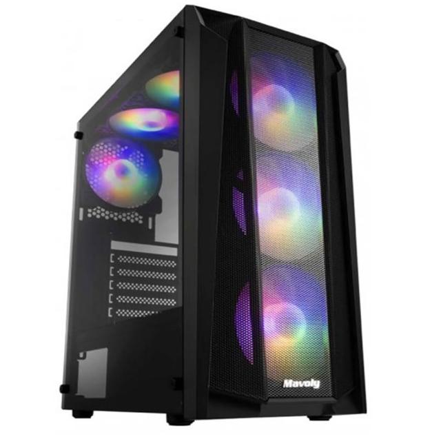 【微星平台】U7二十核 RTX 5060Ti 8G {雷潮荒野}電競電腦(U7-265K/B860/32G D5/1TB/魔物適用)